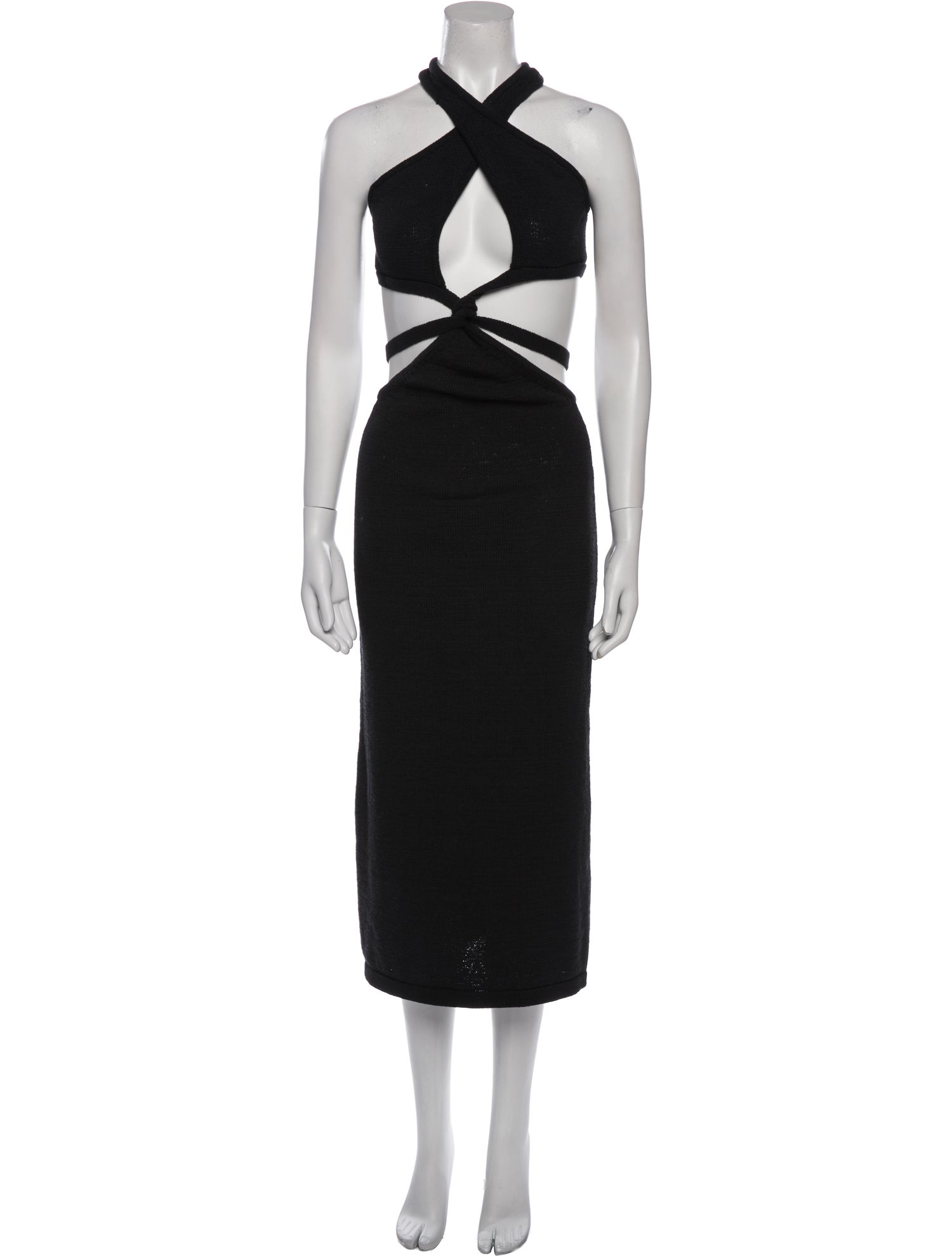 Cult Gaia Halterneck Midi Length Dress