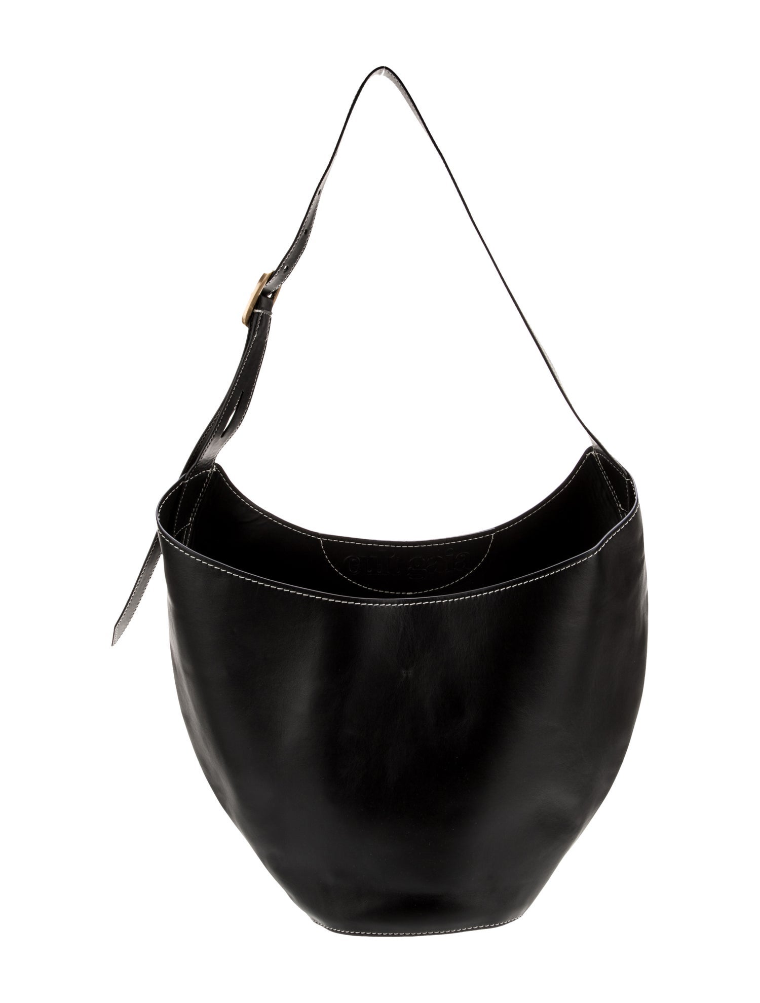 Cult Gaia Leather Shoulder Bag