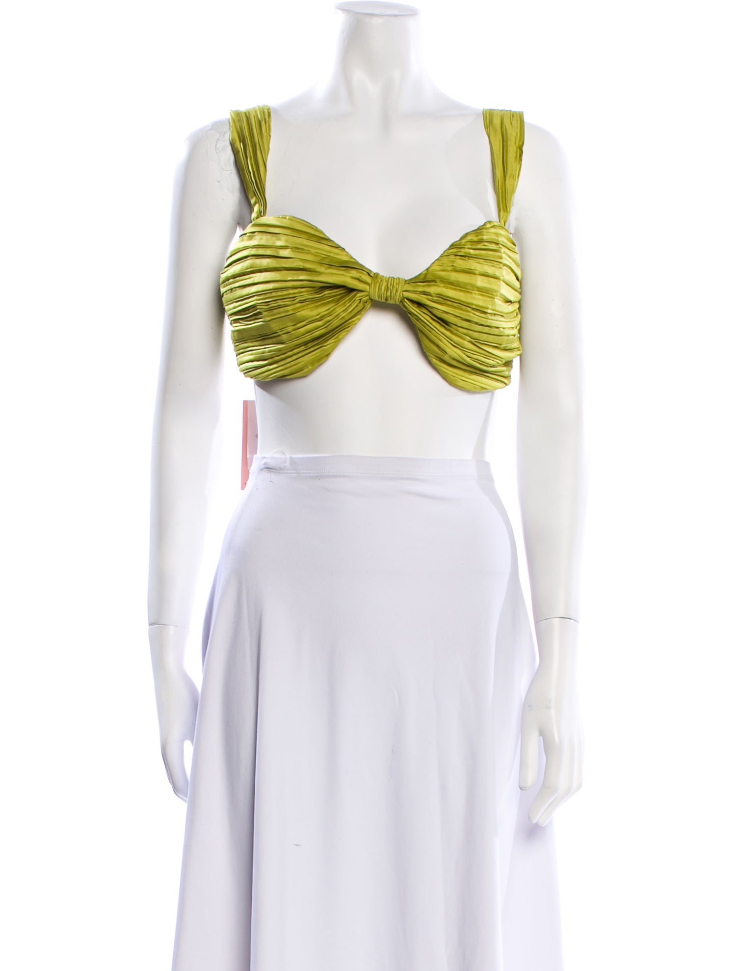 Cult Gaia V-Neck Sleeveless Crop Top w/ Tags