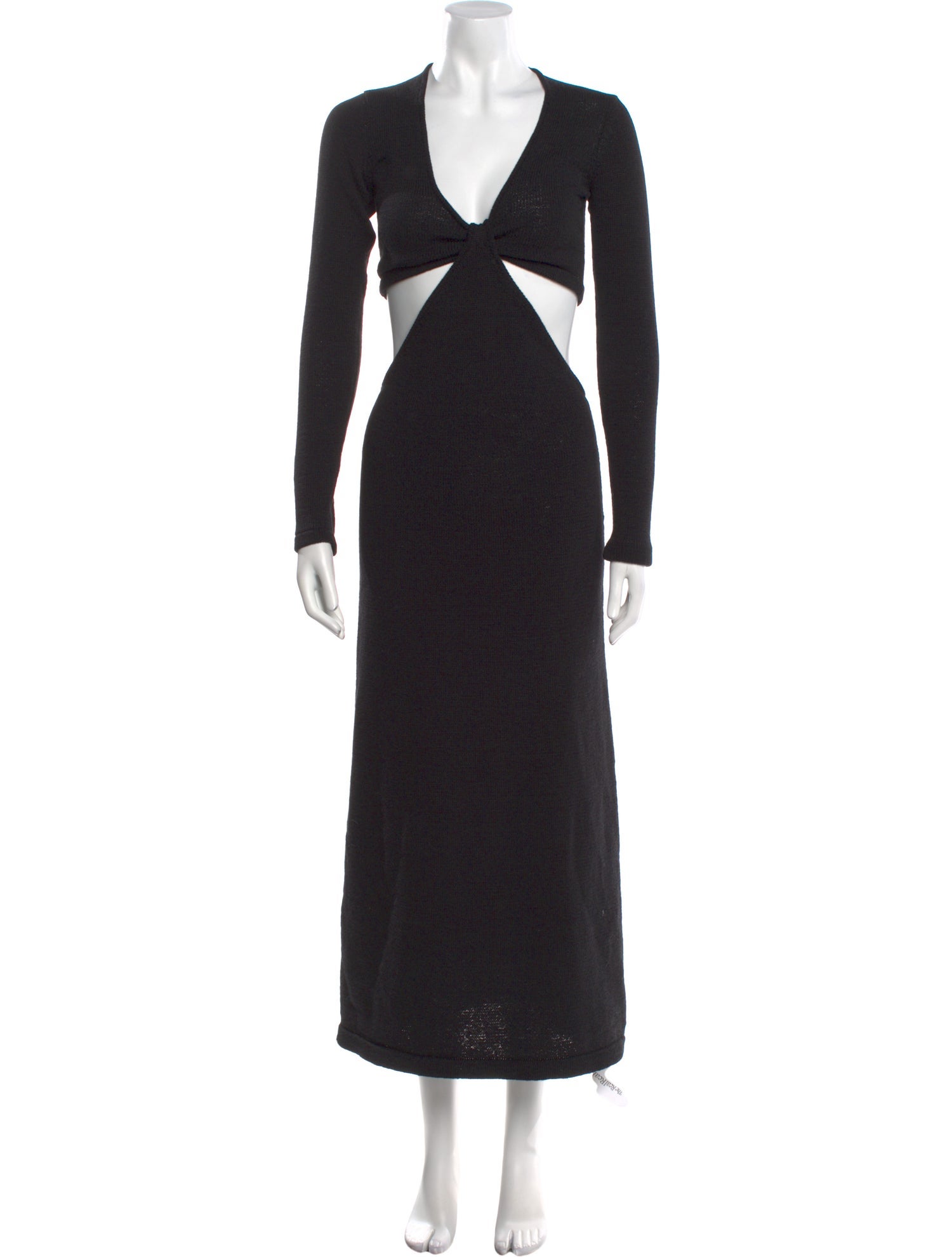 Cult Gaia V-Neck Long Dress