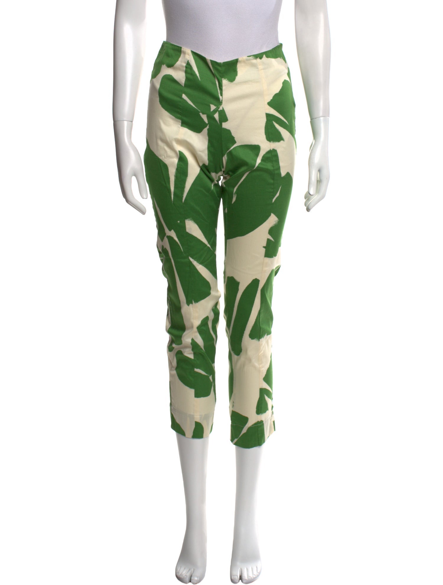 Cult Gaia Printed Straight Leg Pants