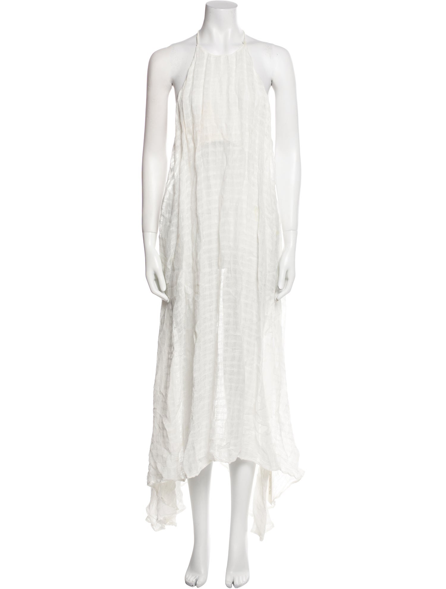 Cult Gaia Linen Long Dress