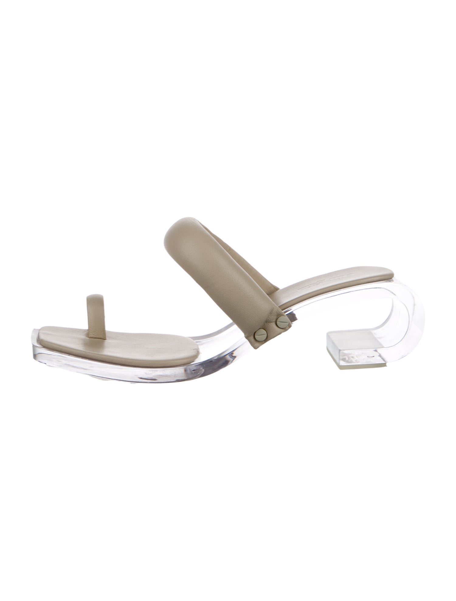 Cult Gaia Leather Slingback Sandals