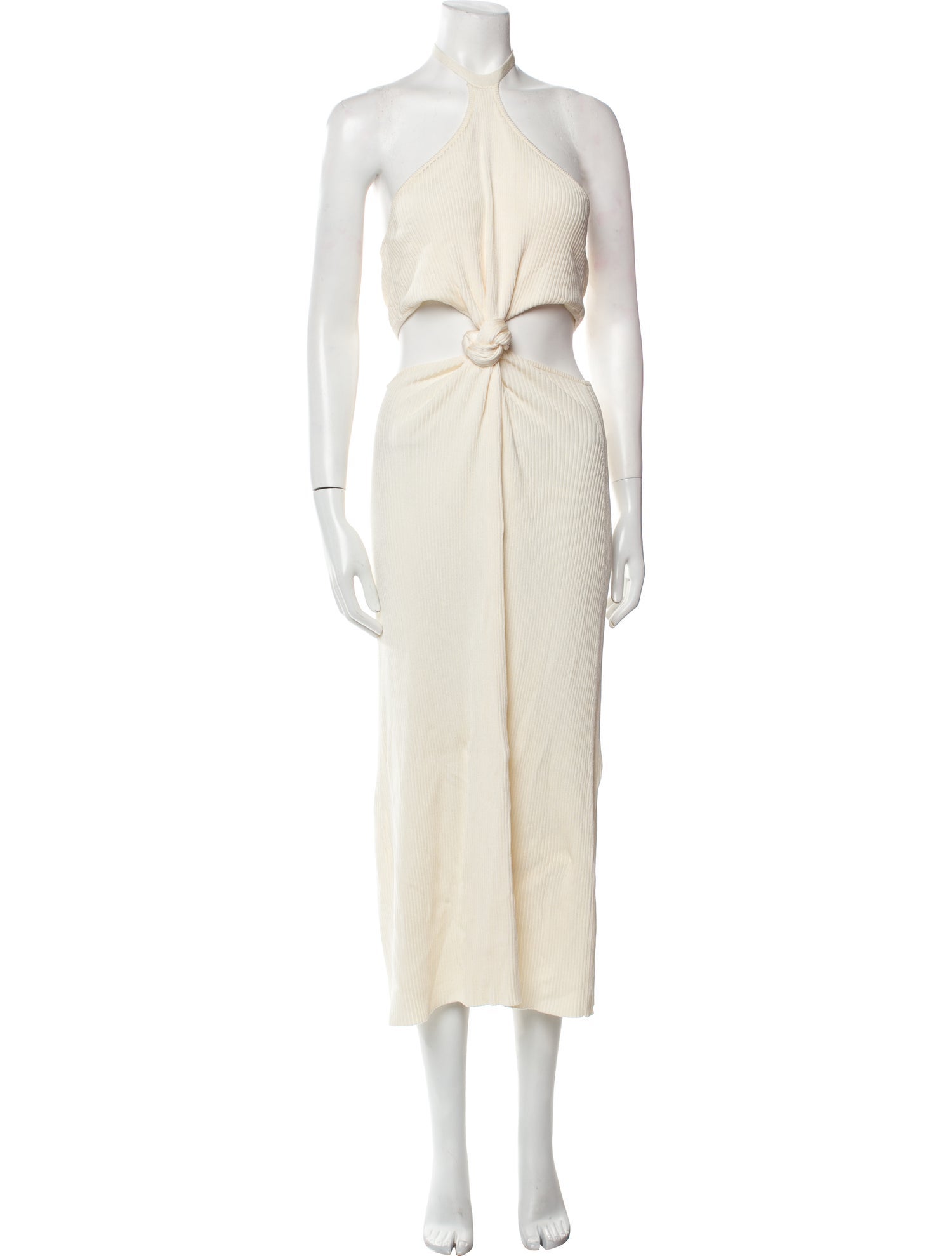 Cult Gaia Halterneck Midi Length Dress