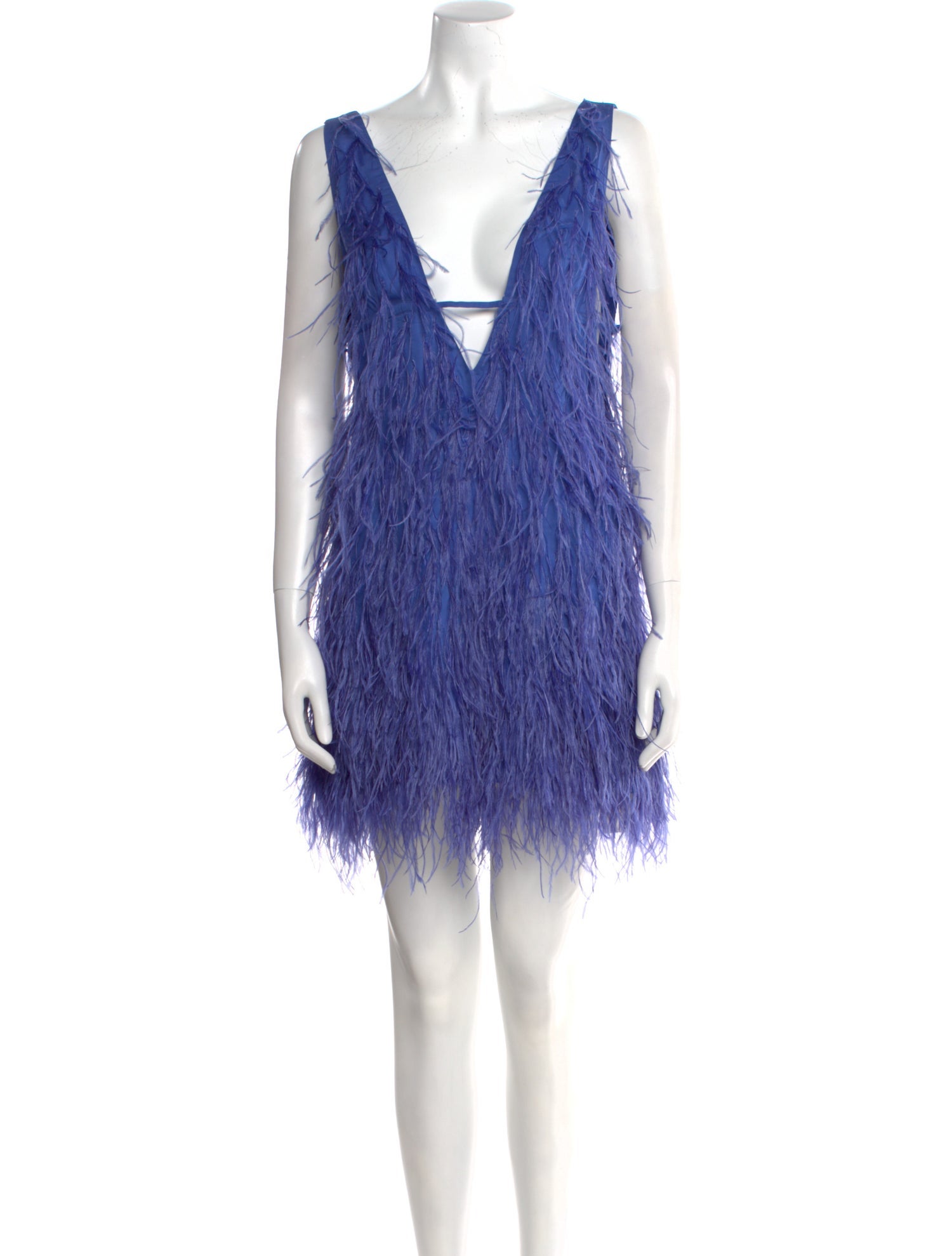 Cult Gaia V-Neck Mini Dress