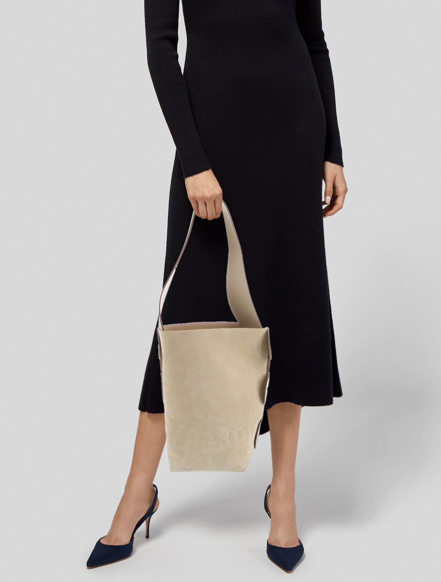 Cult Gaia Suede Bucket Bag