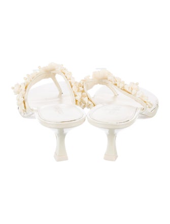 Cult Gaia Leather Slides