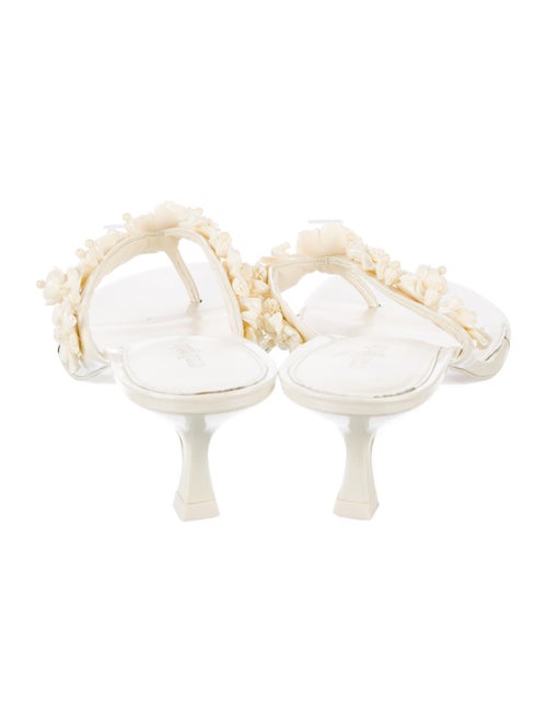 Cult Gaia Leather Slides