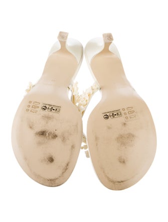 Cult Gaia Leather Slides