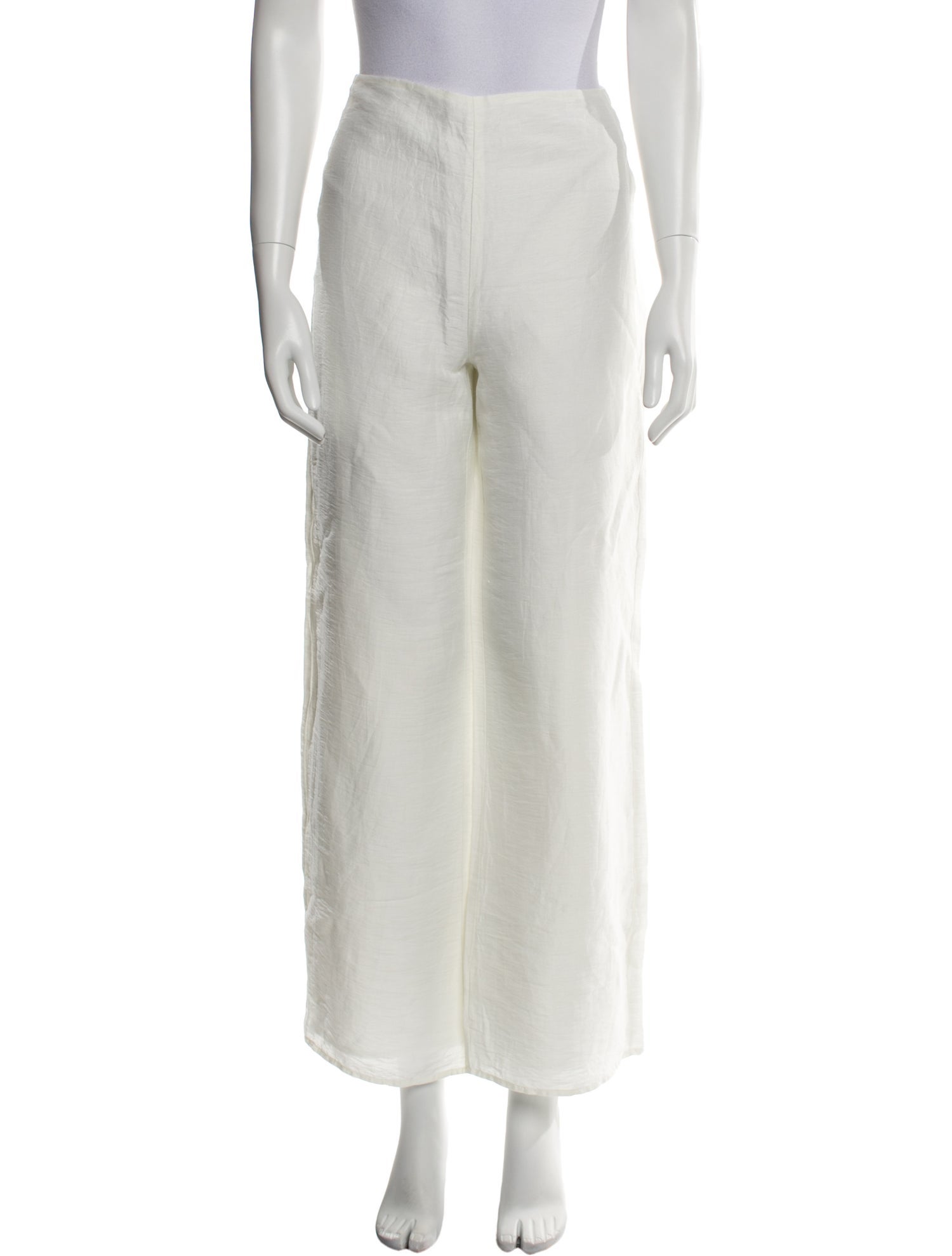 Cult Gaia Linen Wide Leg Pants
