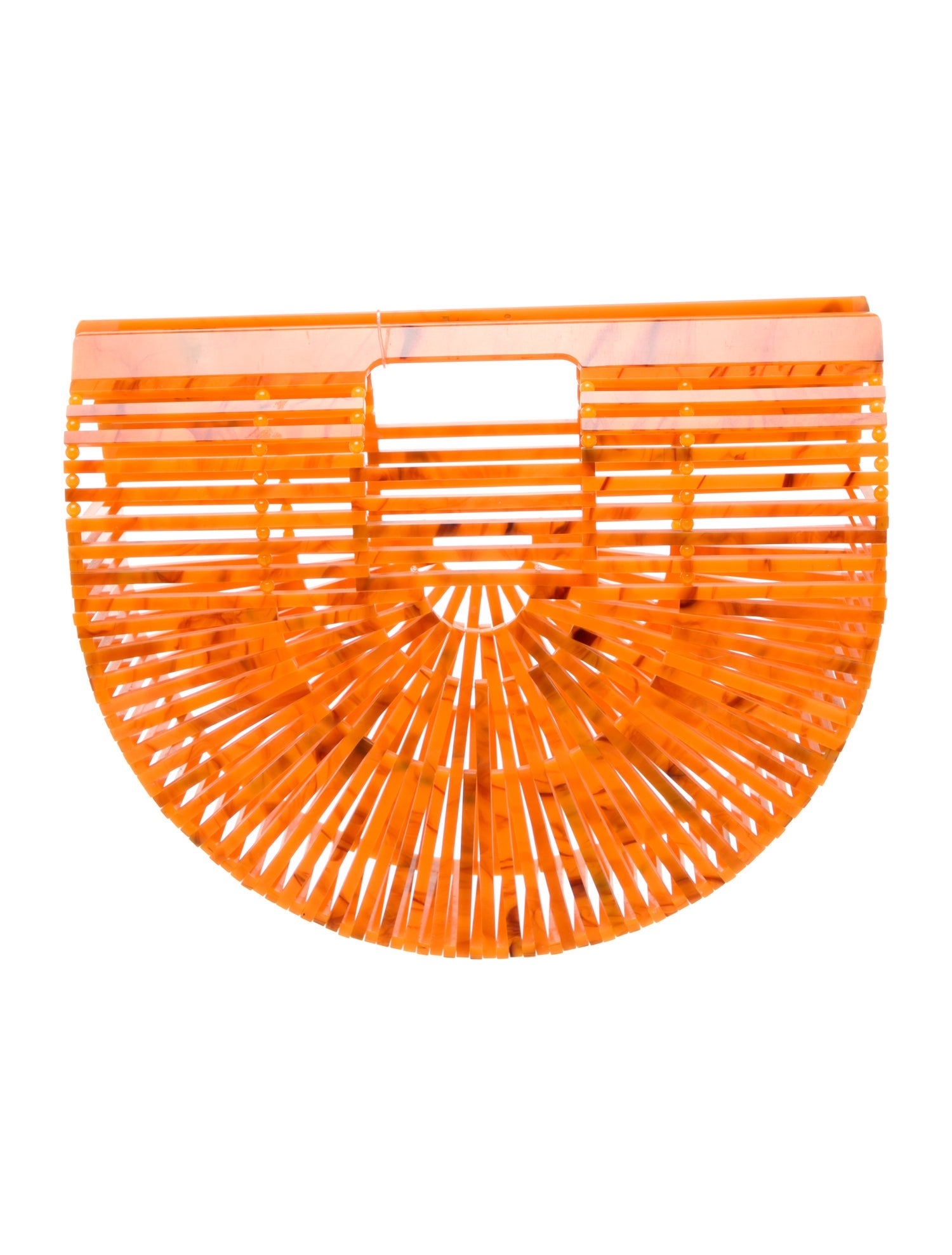 Cult Gaia Acrylic Top Handle Bag