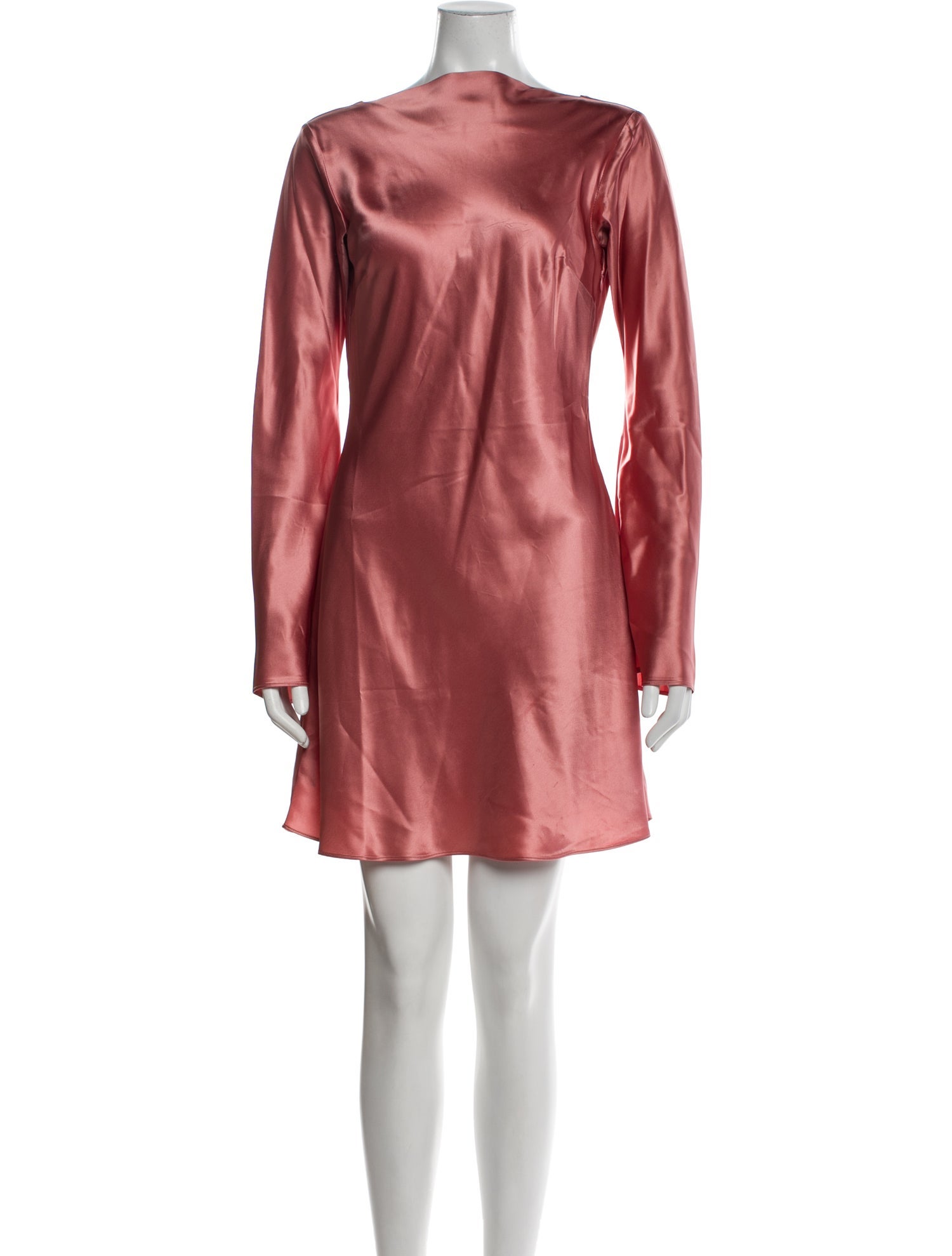 Cult Gaia Bateau Neckline Mini Dress