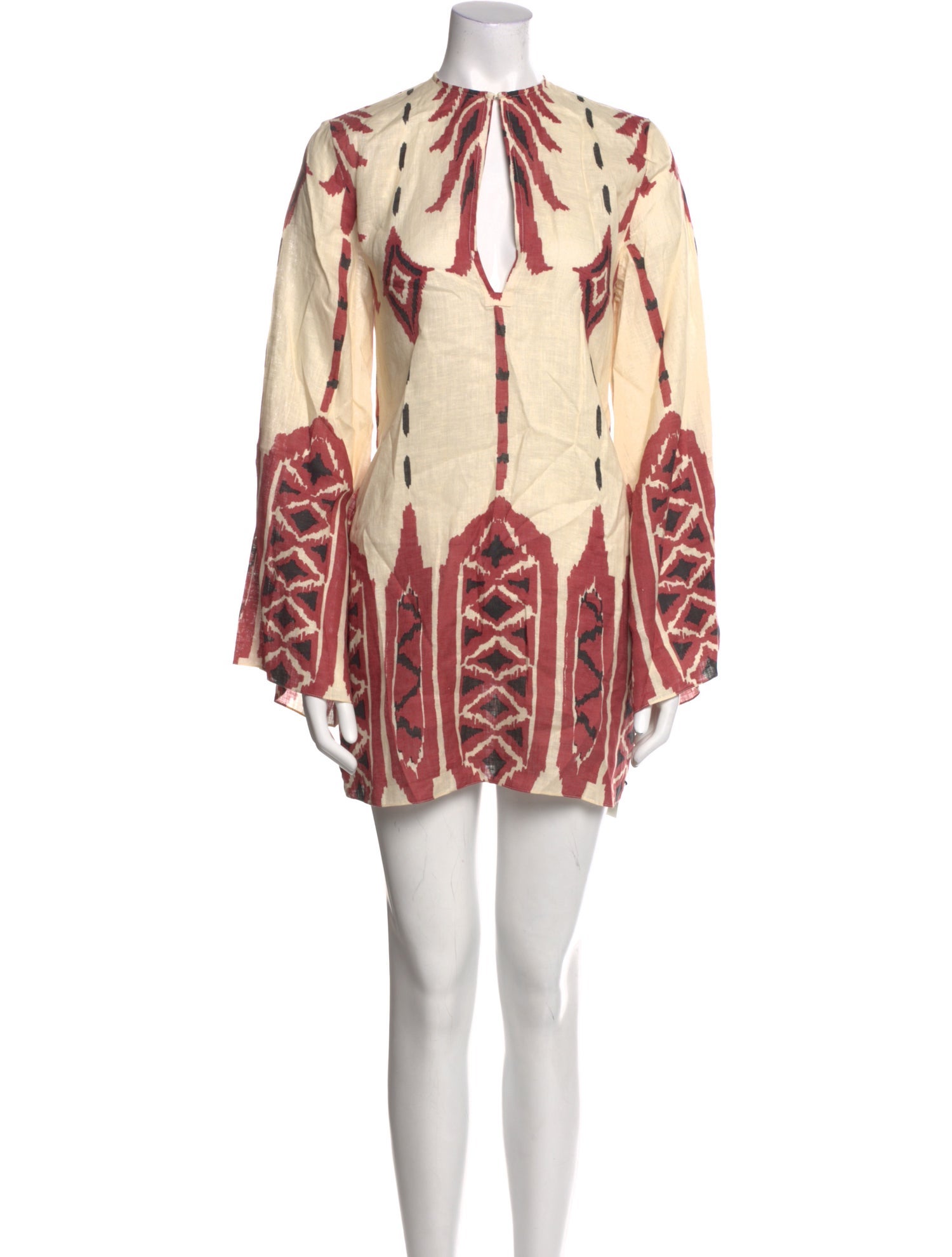 Cult Gaia Linen Mini Dress