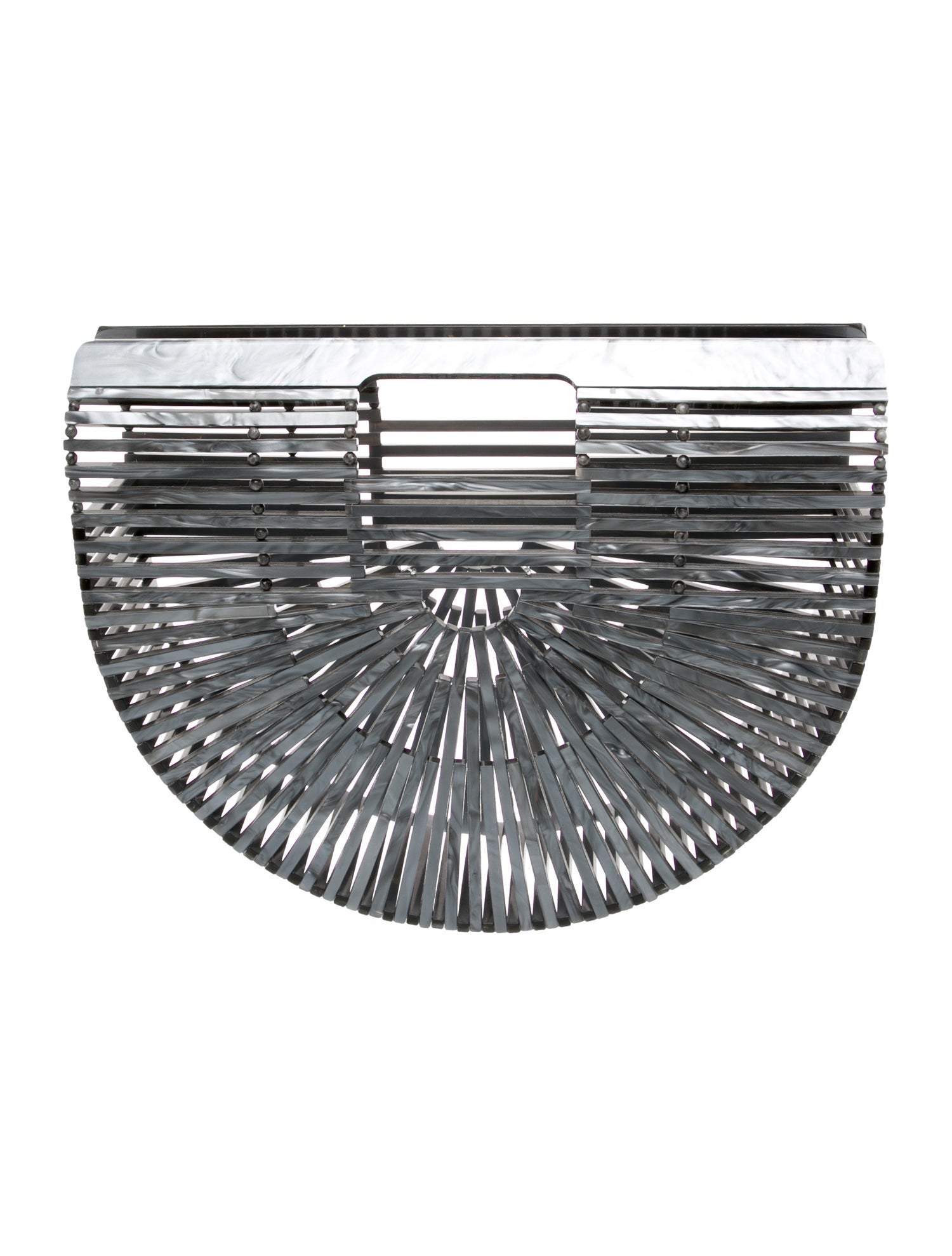 Cult Gaia Acrylic Top Handle Bag