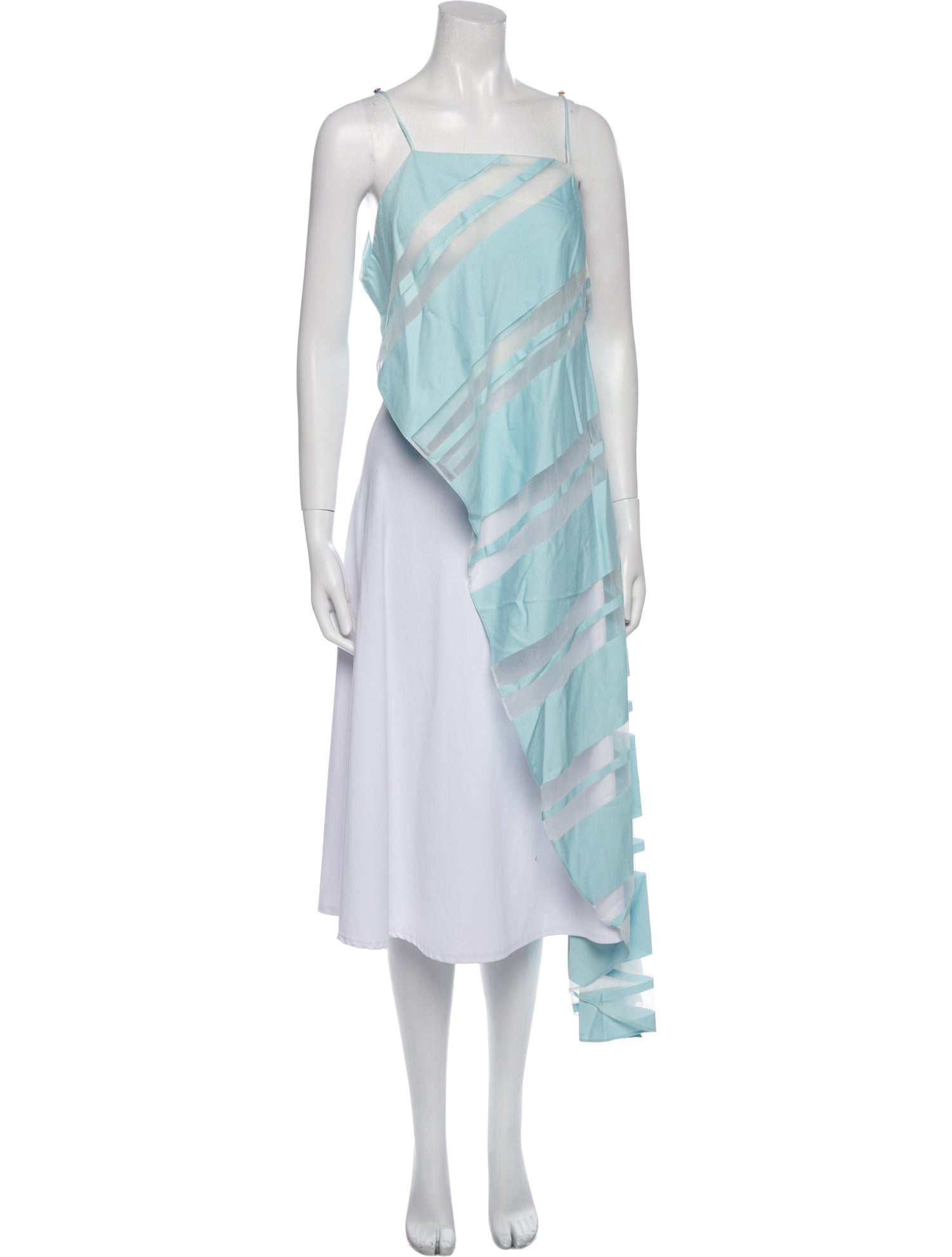 Cult Gaia Striped Square Neckline Tunic w/ Tags