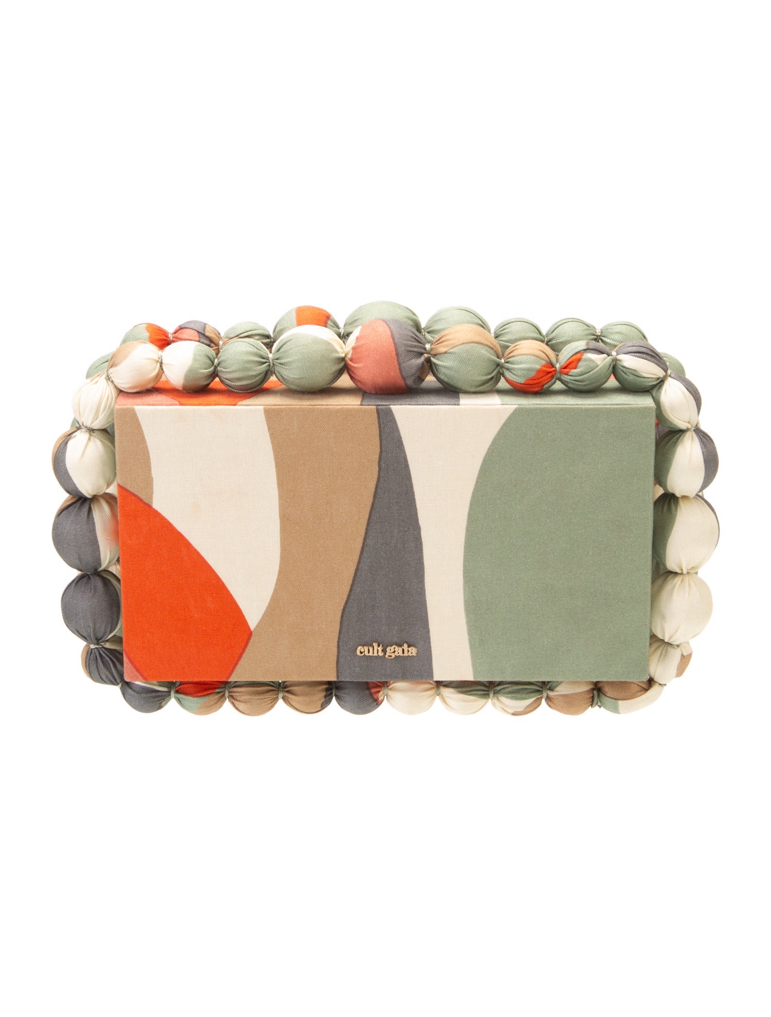 Cult Gaia Canvas Clutch