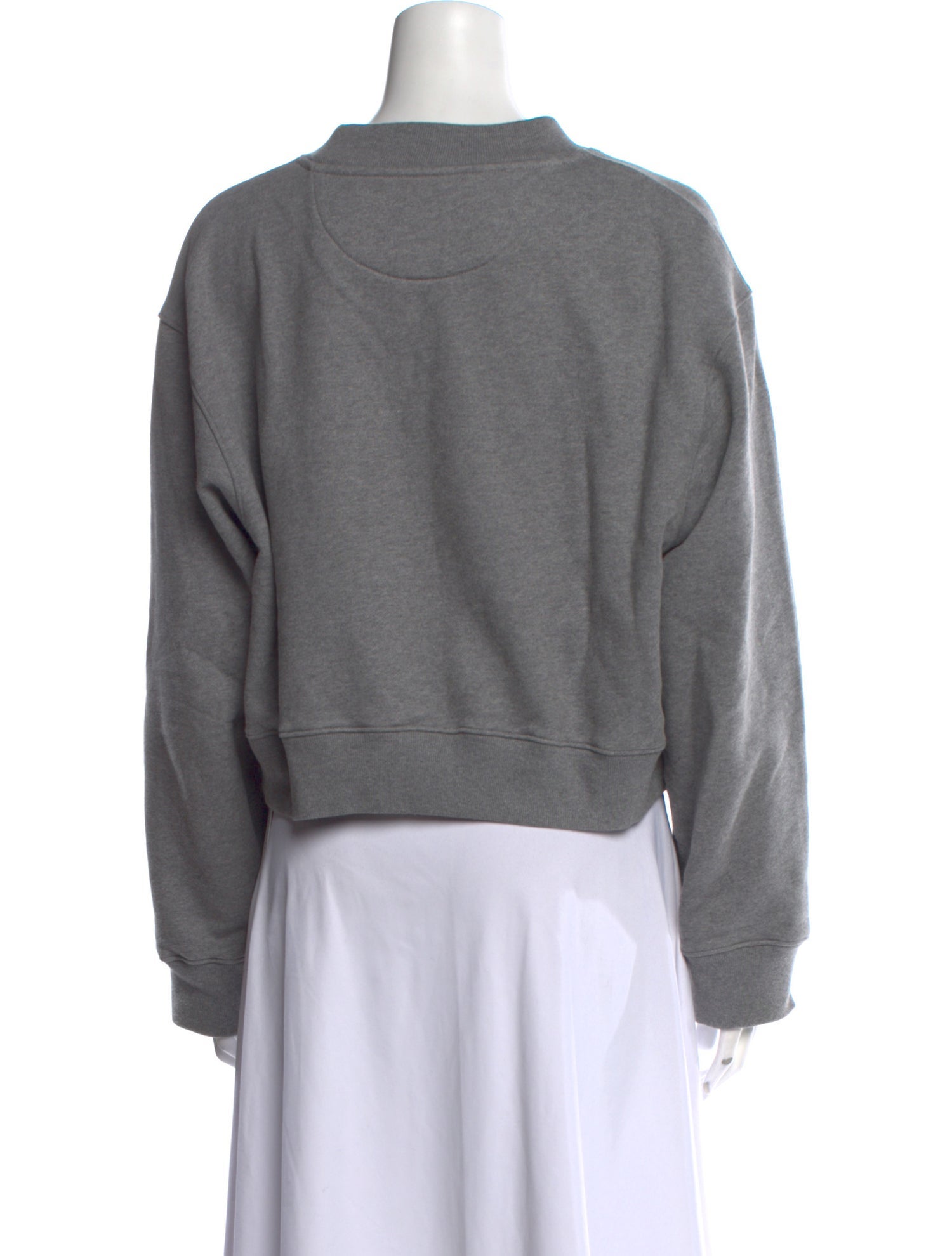 Cult Gaia Graphic Print Crew Neck Sweatshirt