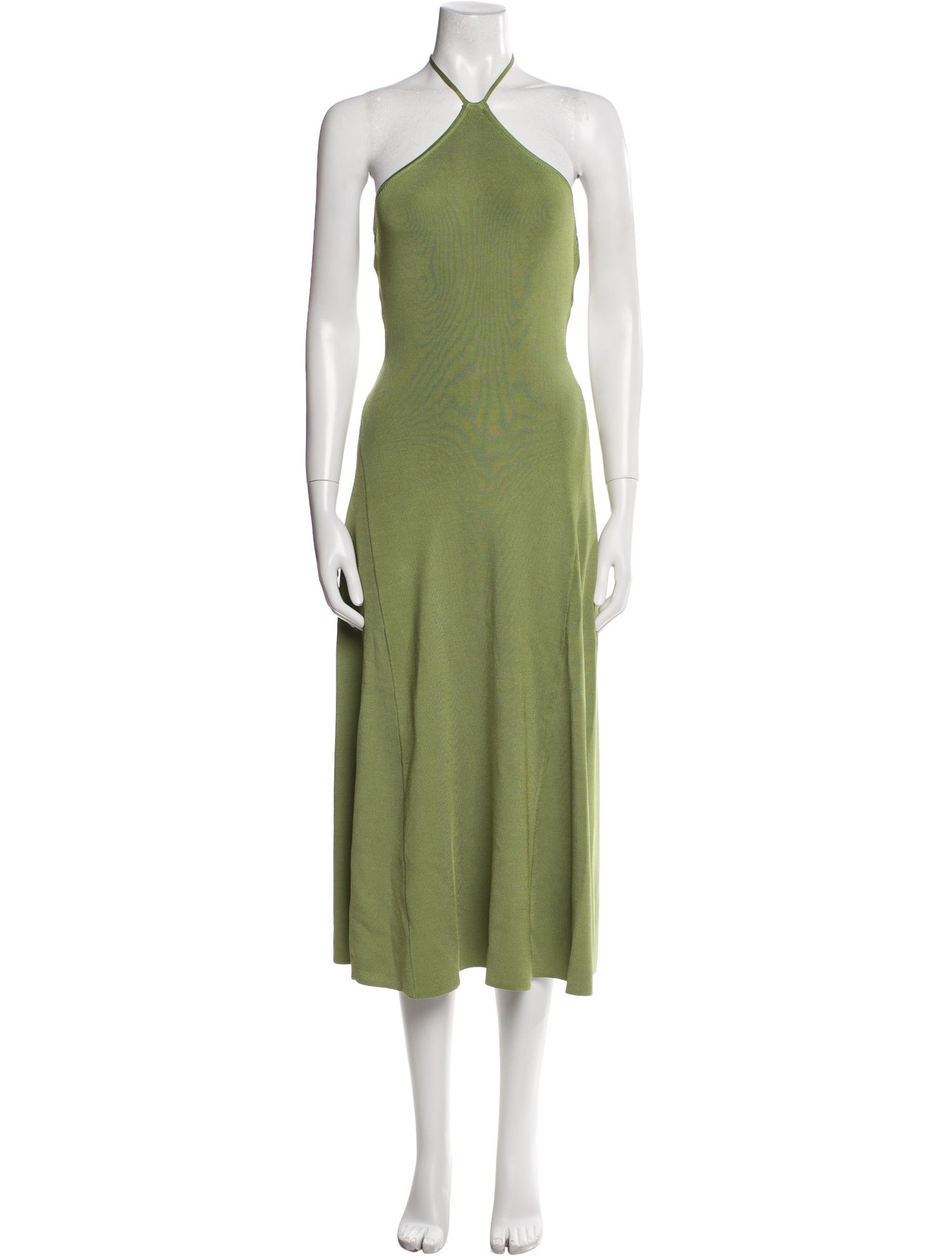 Cult Gaia Halterneck Midi Length Dress