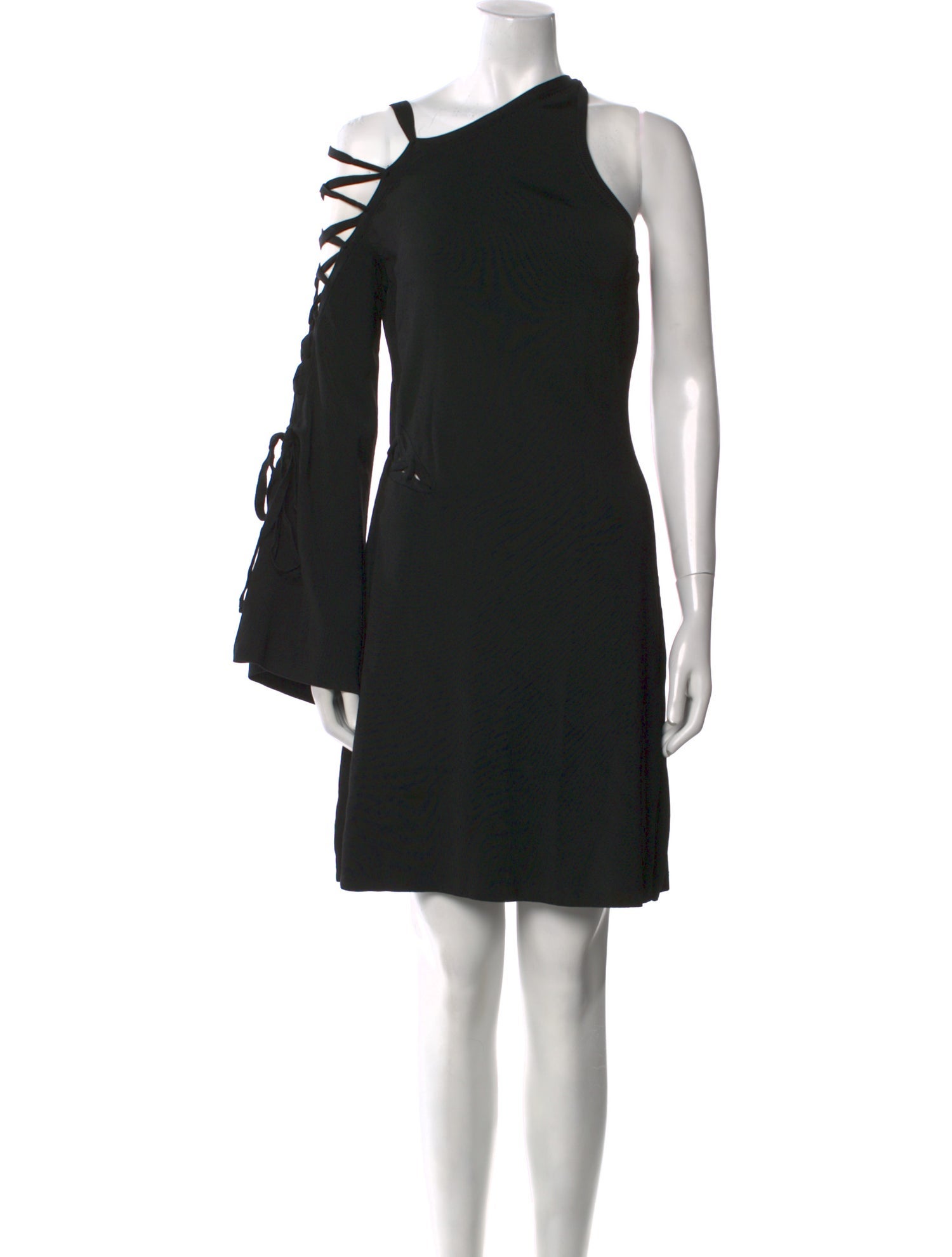 Cult Gaia One-Shoulder Knee-Length Dress