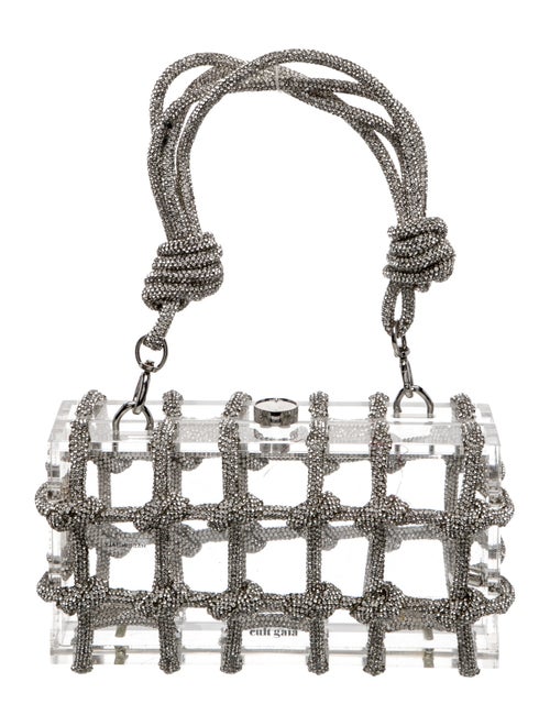 Cult Gaia Crystal Top Handle Bag