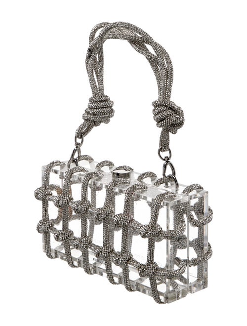 Cult Gaia Crystal Top Handle Bag