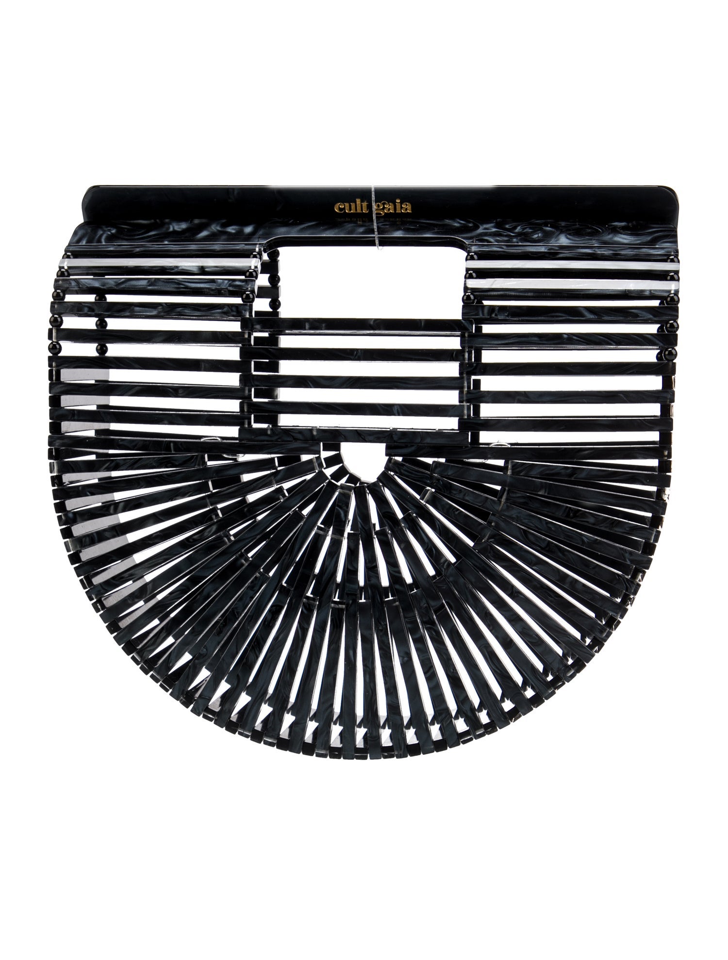 Cult Gaia Acrylic Top Handle Bag