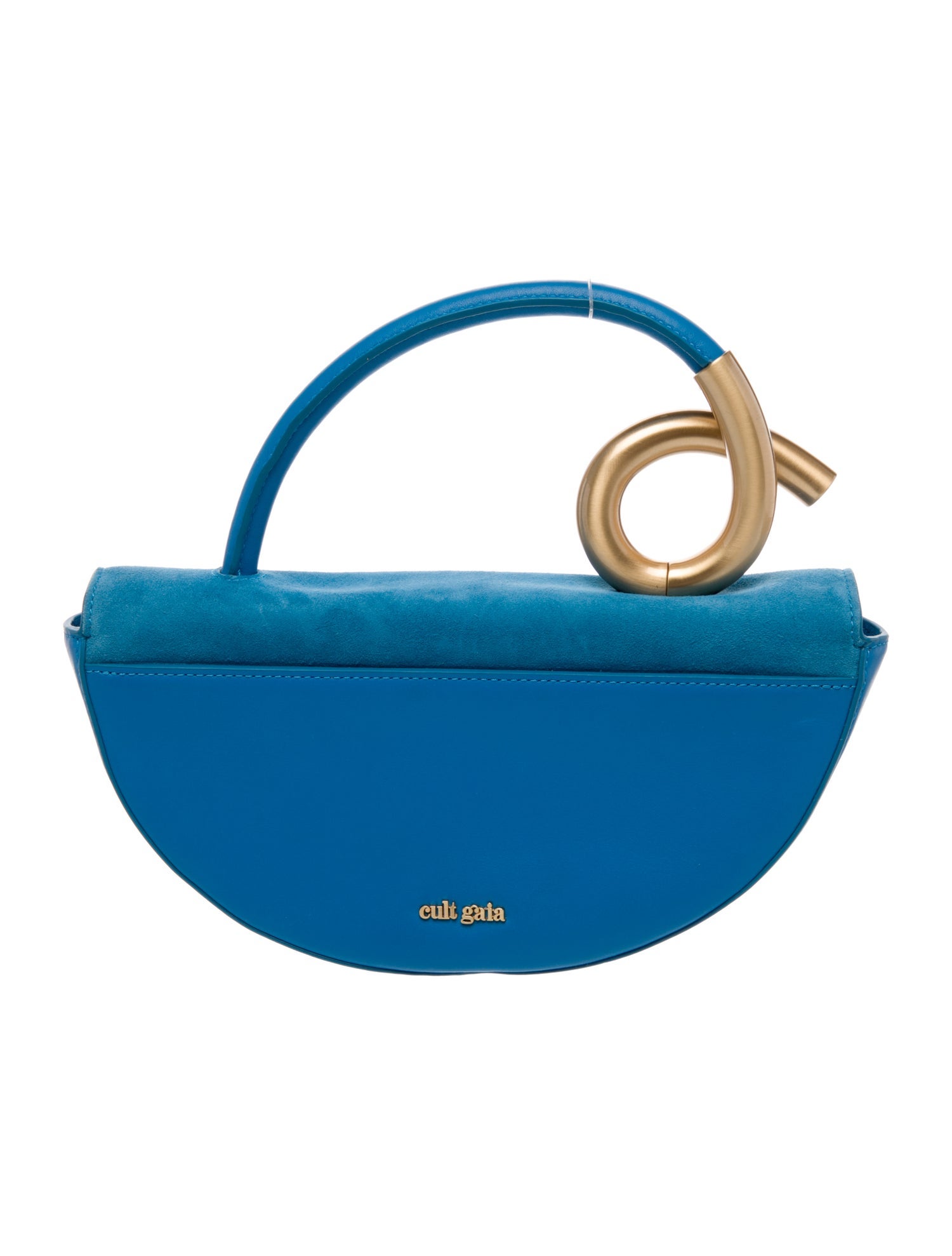 Cult Gaia Suede Top Handle Bag