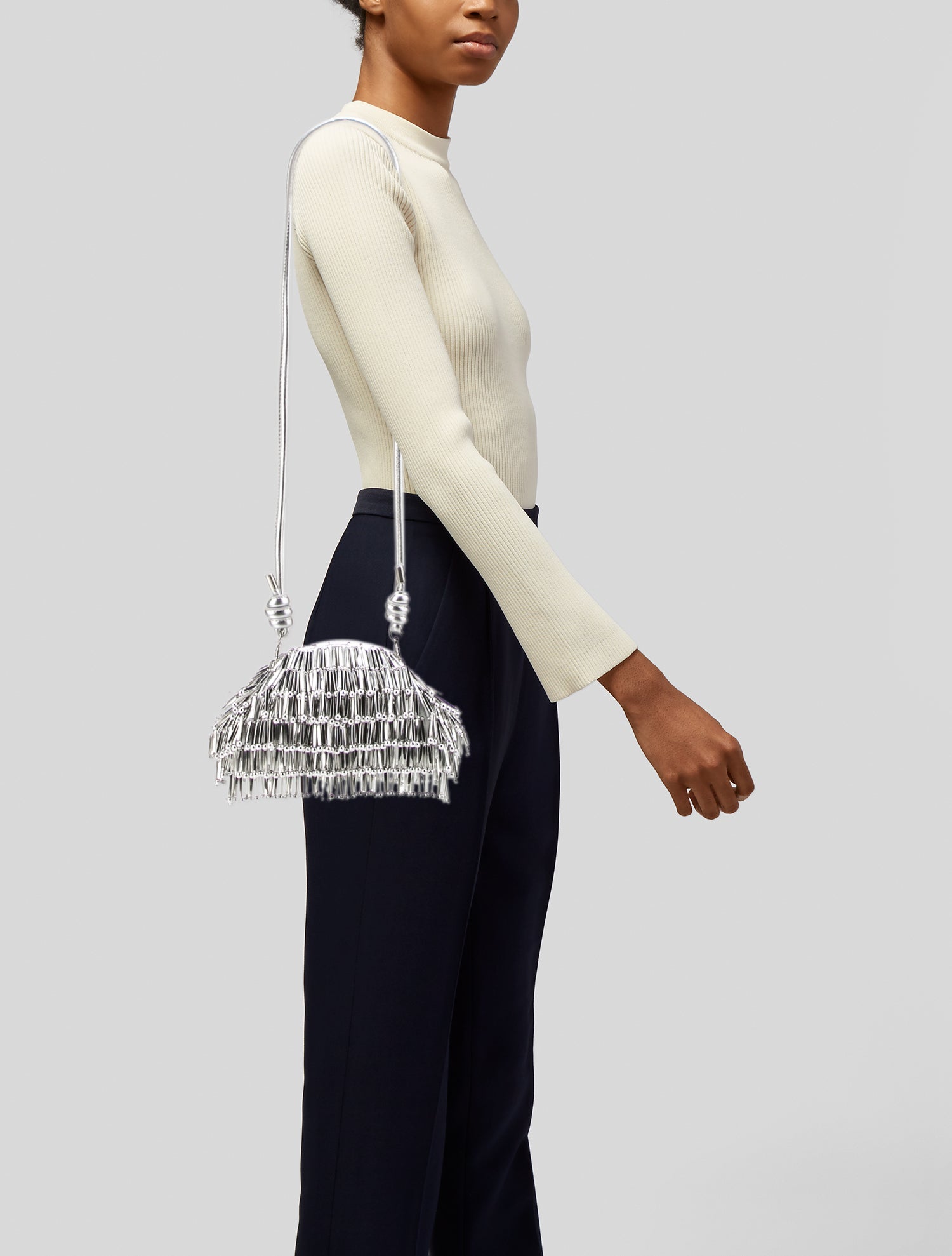 Cult Gaia Leather Crossbody Bag w/ Tags