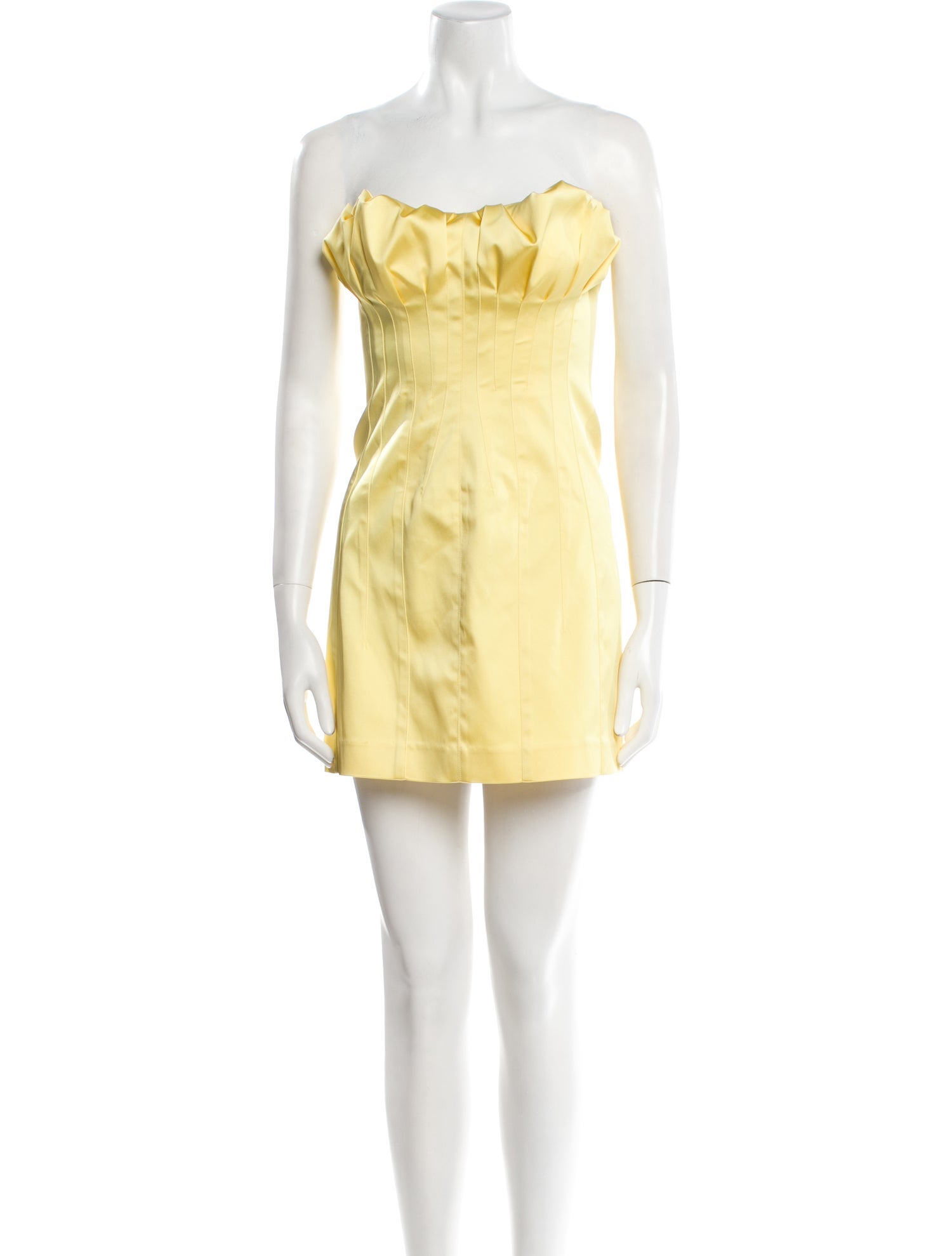 Cult Gaia Strapless Mini Dress