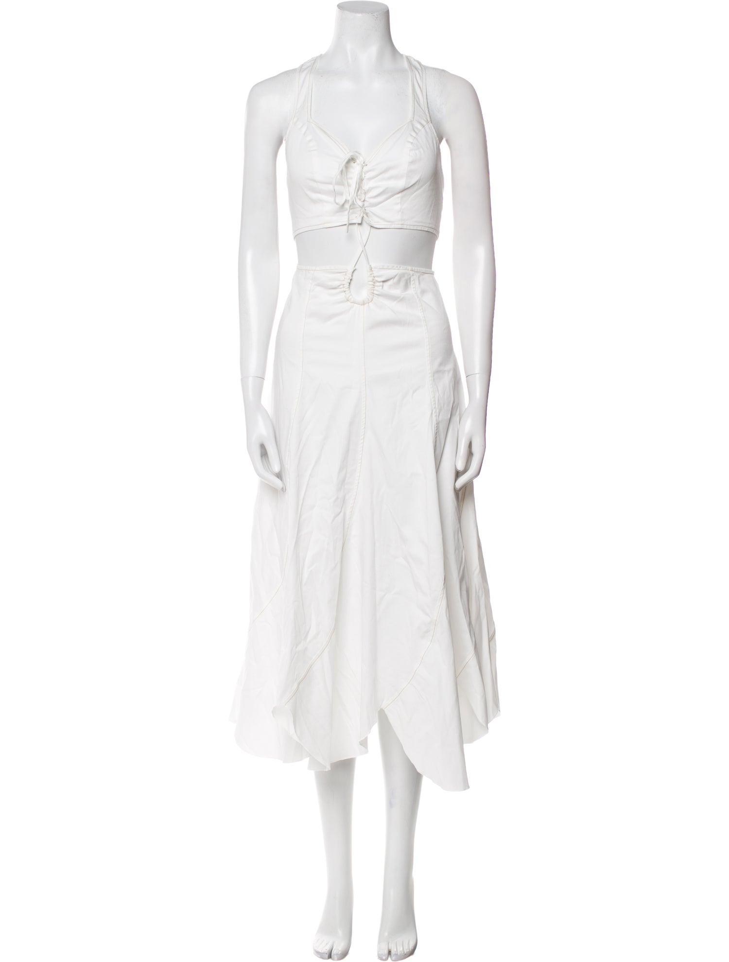 Cult Gaia Square Neckline Long Dress