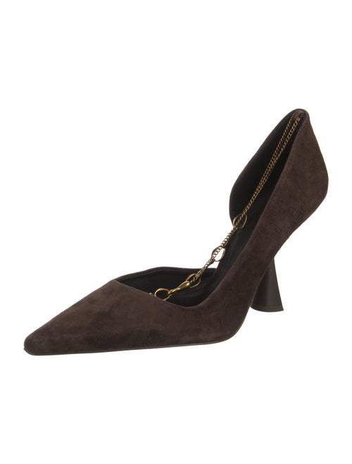 Cult Gaia Suede D'Orsay Pumps
