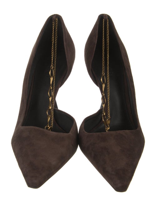 Cult Gaia Suede D'Orsay Pumps