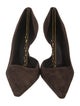 Cult Gaia Suede D'Orsay Pumps