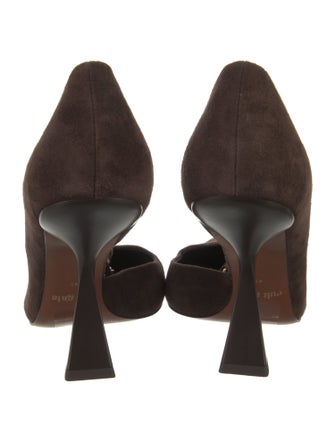 Cult Gaia Suede D'Orsay Pumps