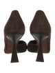 Cult Gaia Suede D'Orsay Pumps