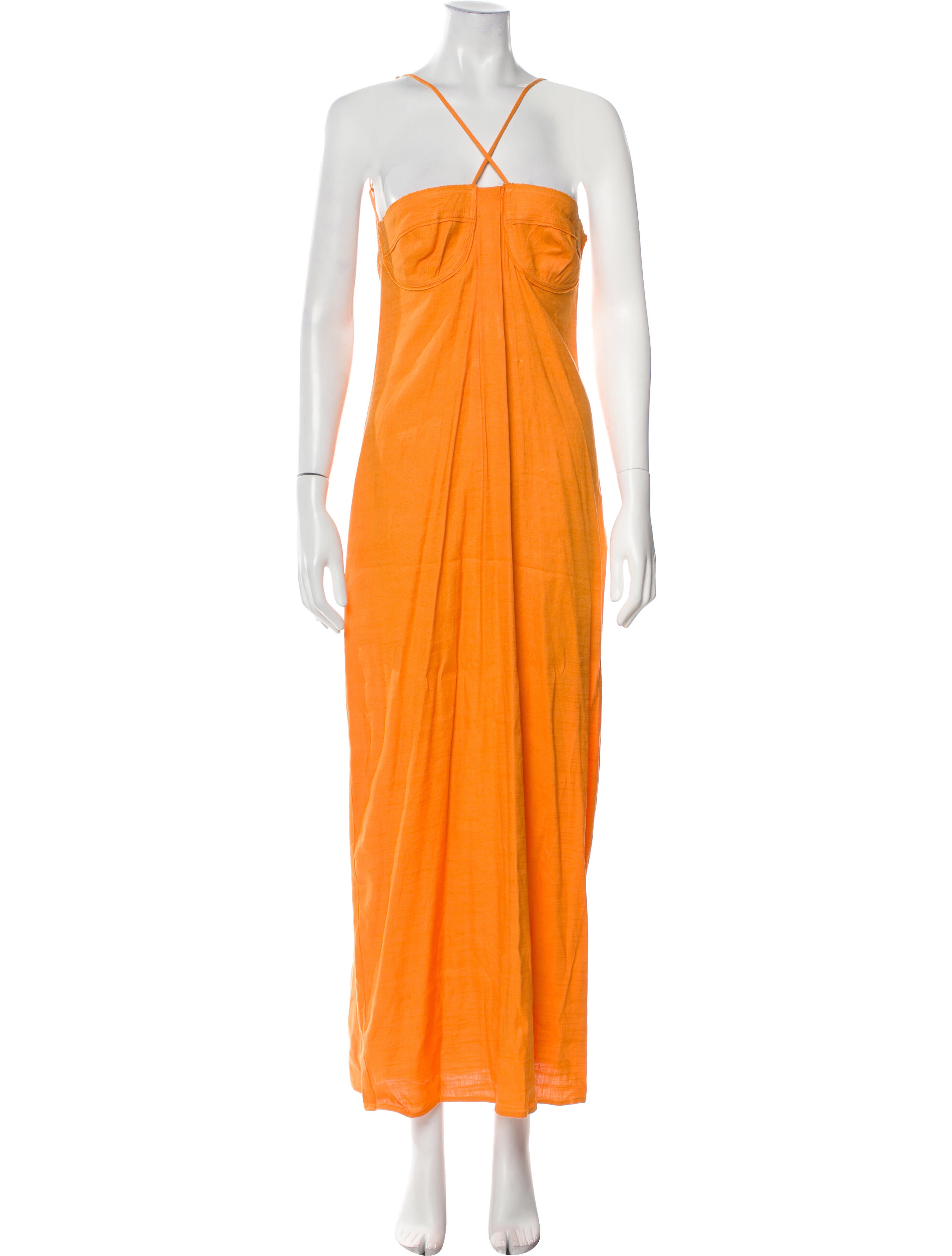 Cult Gaia Halterneck Long Dress