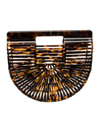 Cult Gaia Acrylic Top Handle Bag