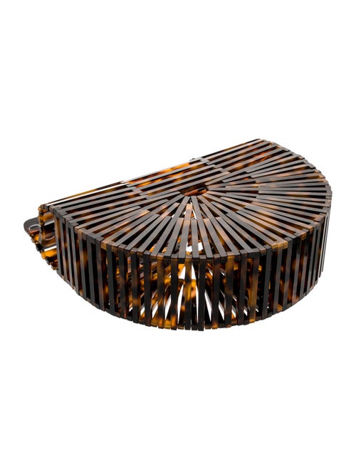 Cult Gaia Acrylic Top Handle Bag