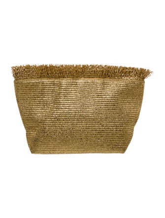 Cult Gaia Raffia Minaudière