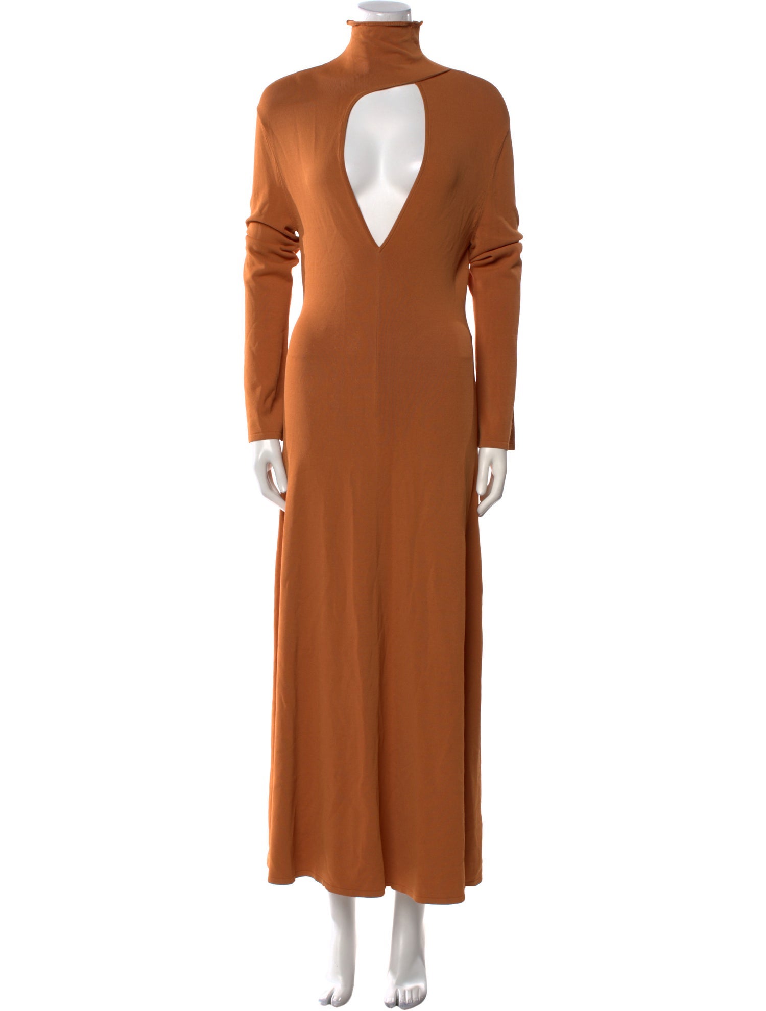 Cult Gaia V-Neck Long Dress