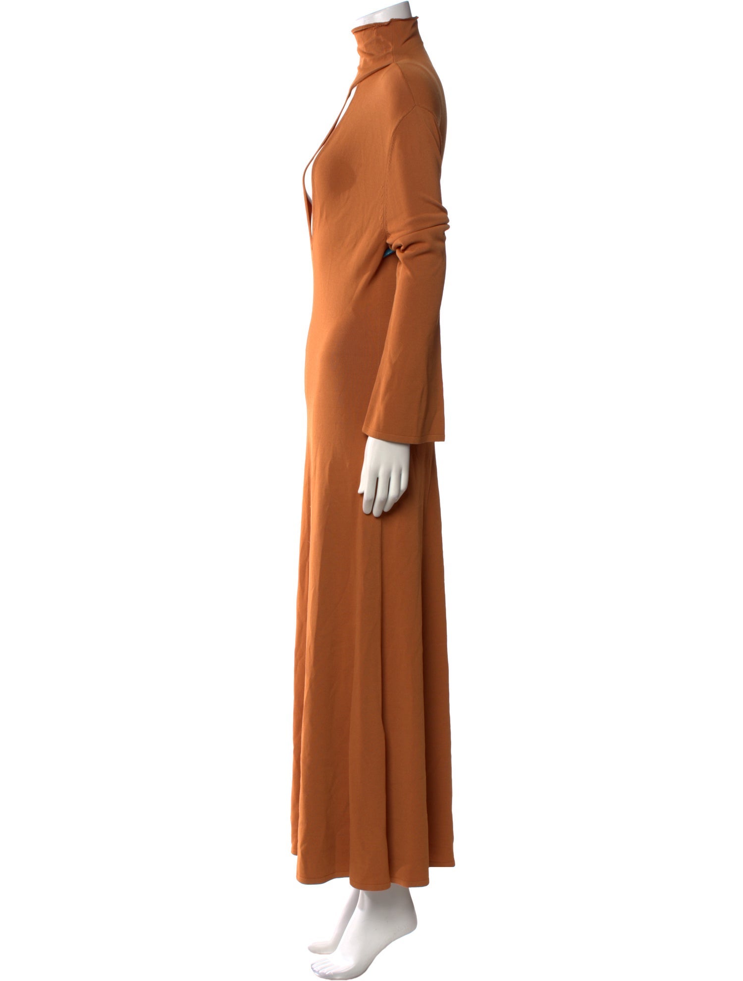 Cult Gaia V-Neck Long Dress