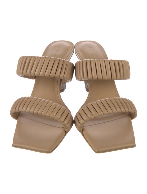 Cult Gaia Leather Slides