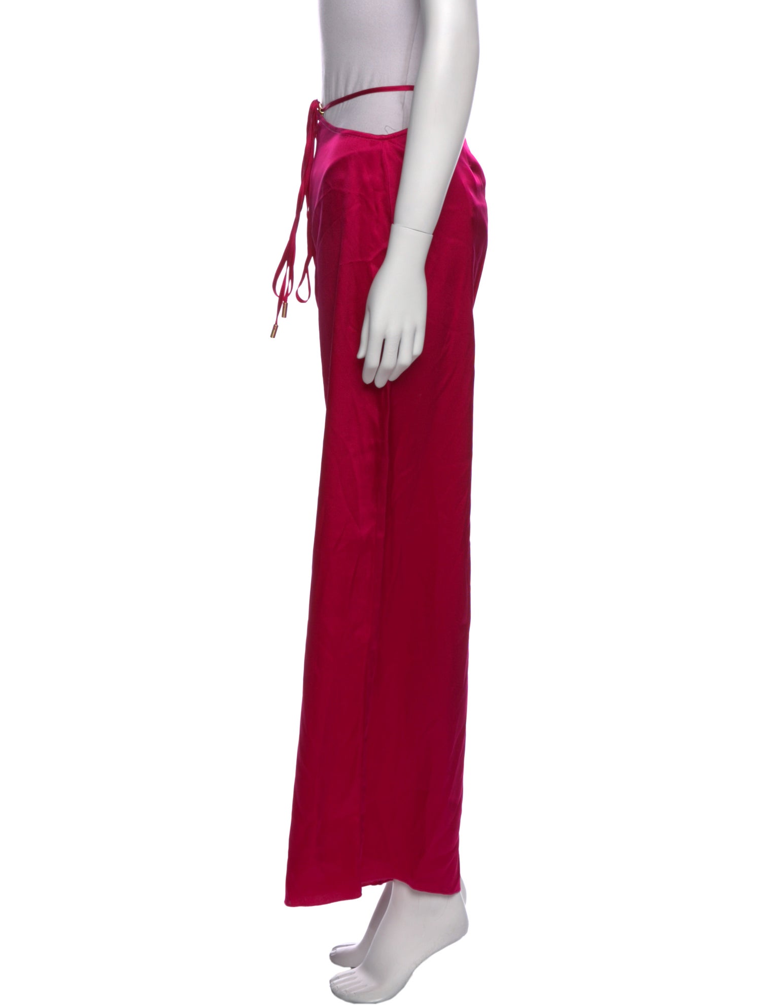 Cult Gaia Silk Wide Leg Pants