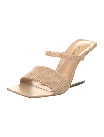 Cult Gaia Leather Slides