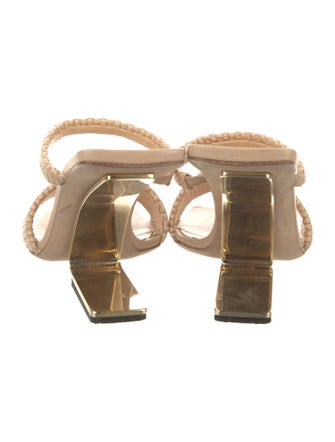 Cult Gaia Leather Slides