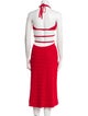 Cult Gaia Halterneck Midi Length Dress