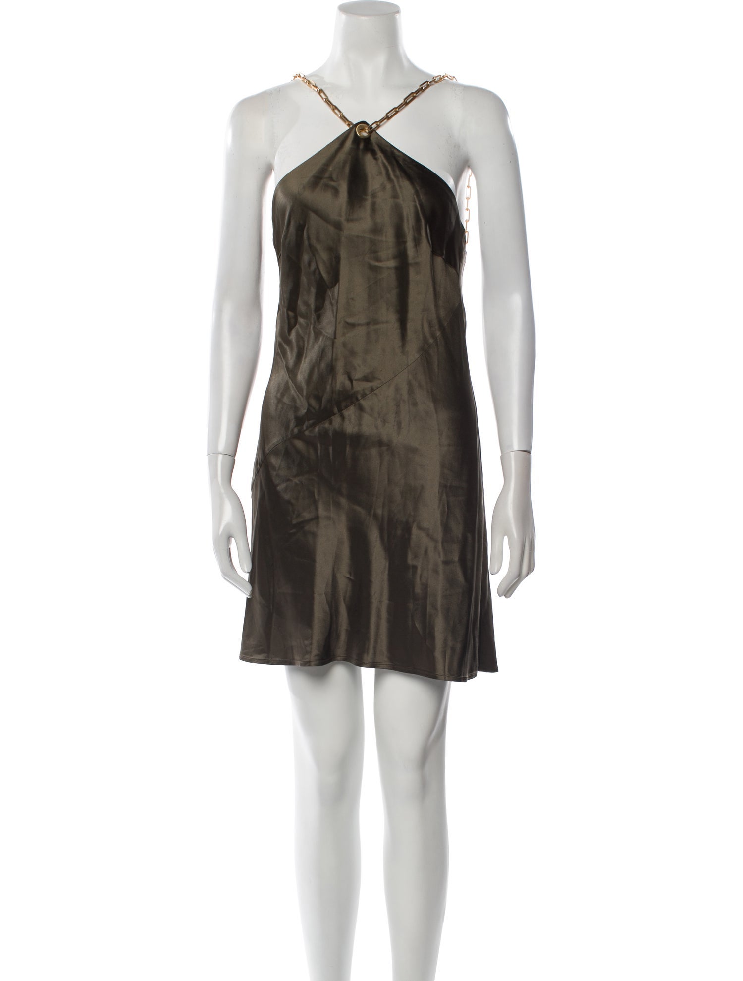 Cult Gaia Halterneck Mini Dress