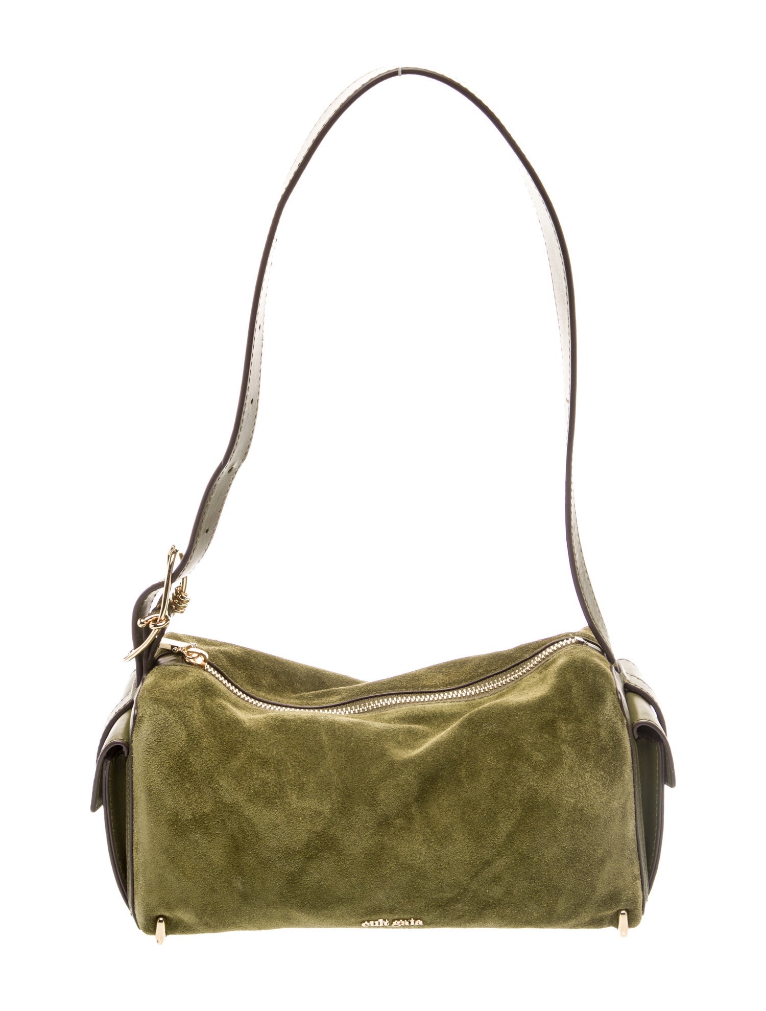 Cult Gaia Suede Shoulder Bag