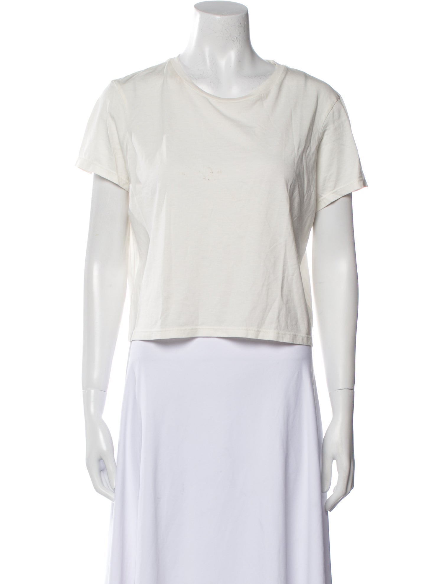 Cult Gaia Scoop Neck Short Sleeve T-Shirt