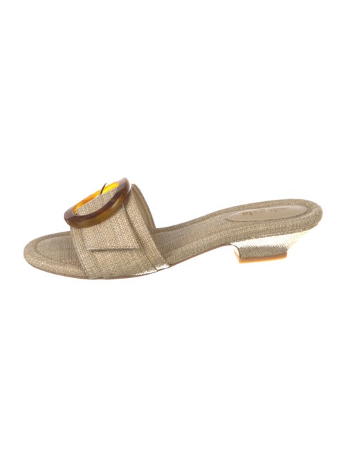 Cult Gaia Straw Espadrilles